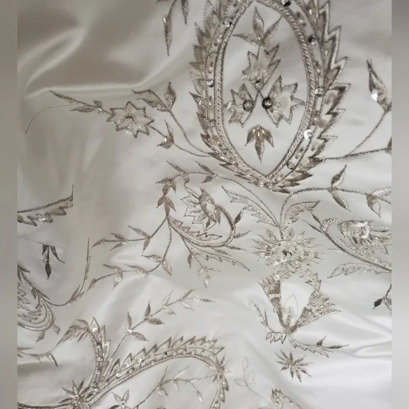 CASABLANCA BRIDAL DRESS STYLE 1950 - Picture 6 of 12